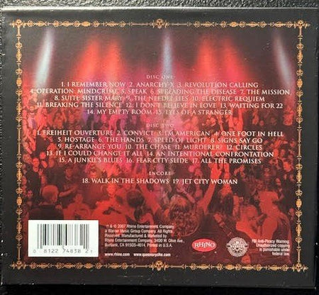 Queensrÿche – Mindcrime At The Moore (Used) - Maple City Music