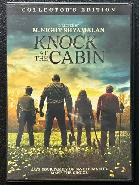 Knock at the Cabin – Collector’s Edition (DVD, 2023, Universal Pictures) - Maple City Music