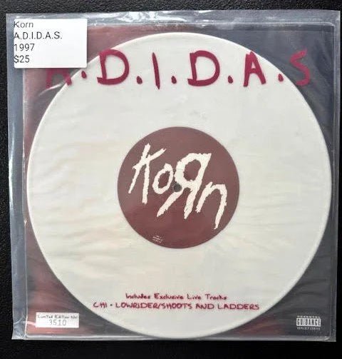 Korn – A.D.I.D.A.S. (Used) - Maple City Music