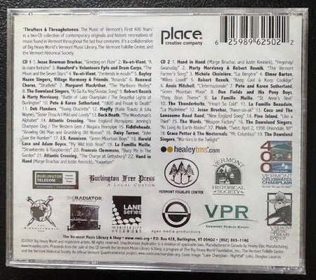 The Music of Vermont’s First 400 Years – Thrusters & Through-Stones (New) - Maple City Music