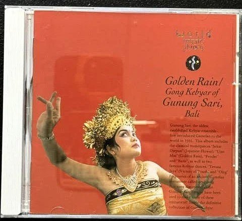 Gunung Sari – Golden Rain / Gong Kebyar Of Gunung Sari, Bali (CD, 1995, World Music Library KICC 5195) - Maple City Music