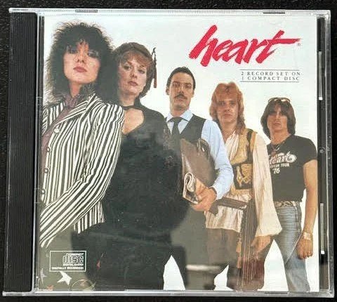 Heart – Greatest Hits / Live (CD, Compilation, Reissue, 1987, Epic EGK 36888) - Maple City Music