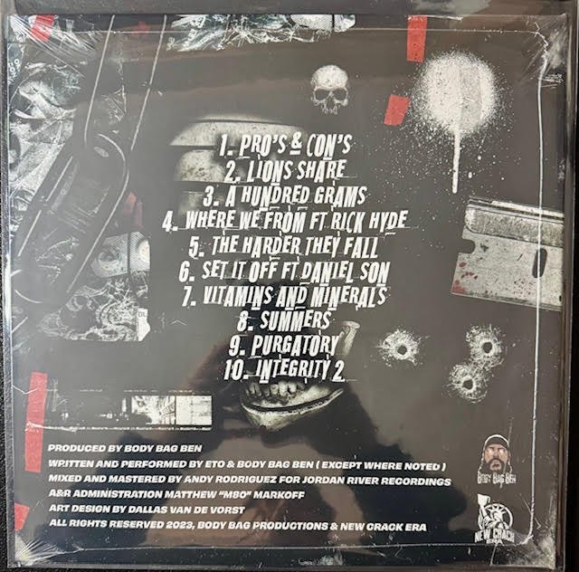 Body Bag Ben, Lil' Eto – Integrity 2 (LP, 2023, New Crack Era L-BBM008) - Maple City Music
