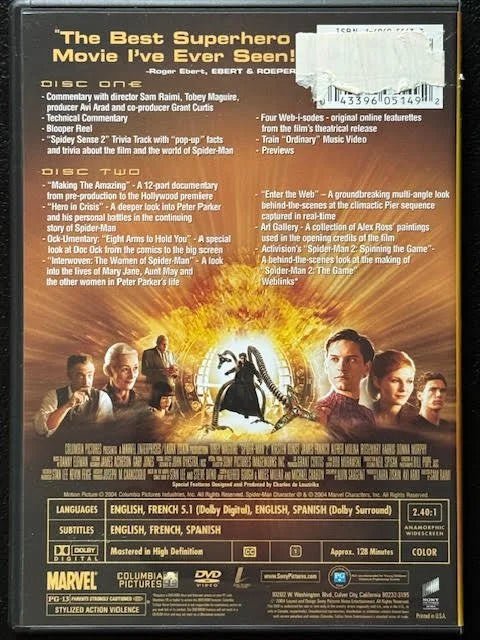 Spider-Man 2 – Special Widescreen Edition (Used) - Maple City Music