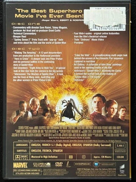 Spider-Man 2 – Special Widescreen Edition (Used) - Maple City Music