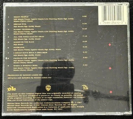 Dio – Dream Evil (CD, Album, Repress, 1987, Warner Bros. Records 9 25612-2) - Maple City Music