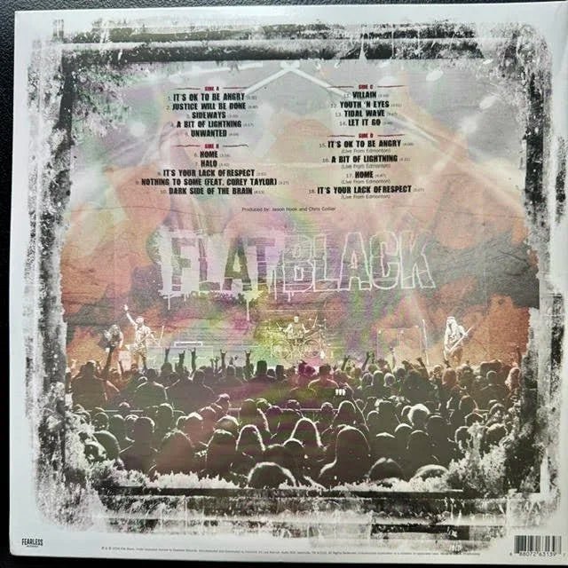 Flat Black – Dark Side of the Brain (LP, 2024, Fearless Records FRL 1031) - Maple City Music