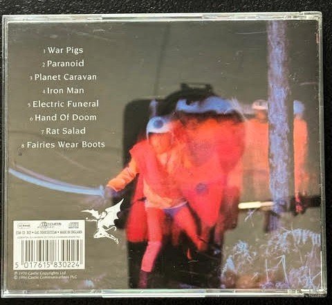 Black Sabbath – Paranoid (CD, Album, Reissue, Remastered, 1996, Essential! Records ESM CD 302) - Maple City Music