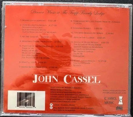 John Cassel – Dinner Music at The Trapp Family Lodge (New) - Maple City Music