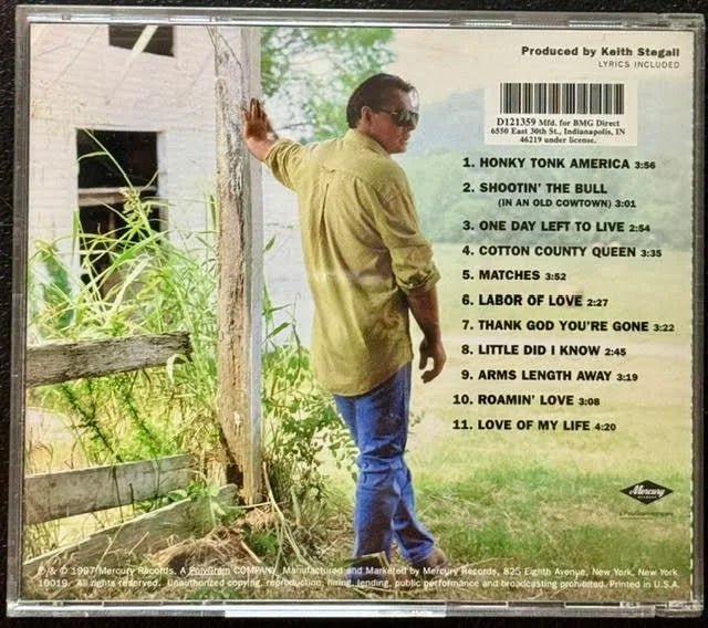 Sammy Kershaw – Labor Of Love (CD, 1997, Mercury D121359) - Maple City Music