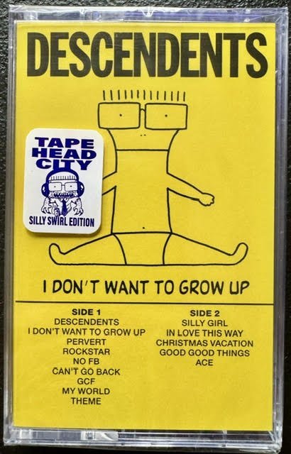 Descendents – I Don't Want To Grow Up (Cassette, 2025, Org Music ORGM-2331) - Maple City Music