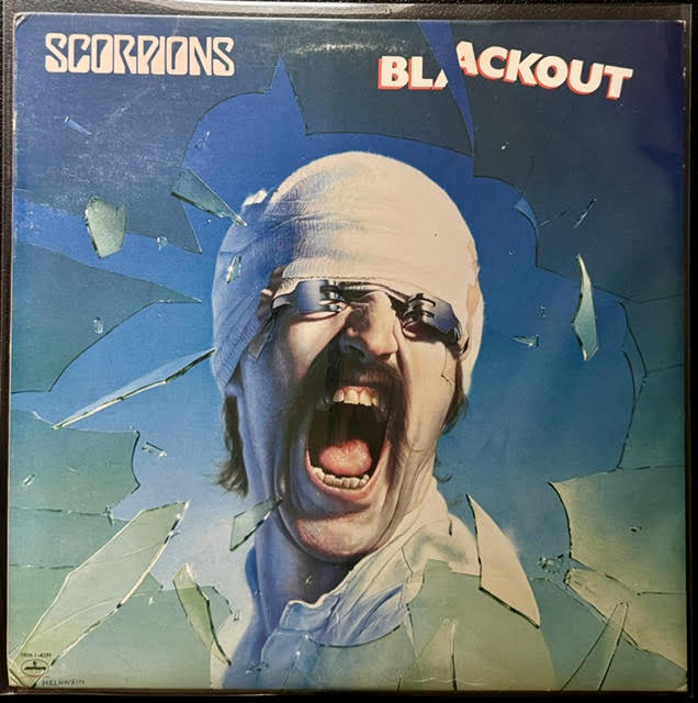 Scorpions – Blackout (LP, Album, Club Edition, CRC, 1982, Mercury SRM-1-4039)