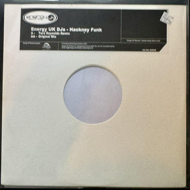 Energy UK DJs – Hackney Funk (Vinyl, 12", 2004, Energy UK Records EUK 09)