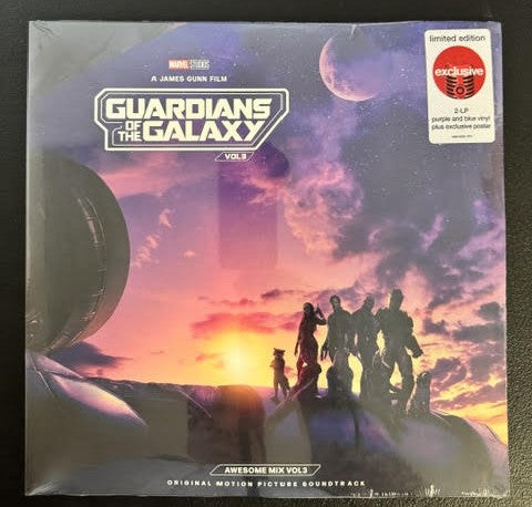 Various – Guardians Of The Galaxy Vol. 3 (Awesome Mix Vol. 3) (2 x Vinyl, LP, Limited Edition, Purple & Blue Vinyl, 2023, Hollywood Records 00050087520748)