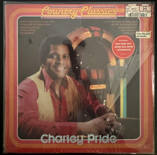 Charley Pride – Country Classics (LP, Album, Stereo, Indianapolis Pressing, 1983, RCA AHL1-4662)