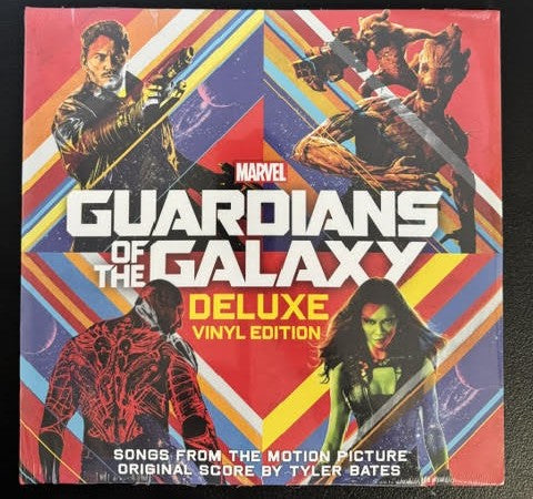 Various, Tyler Bates – Guardians Of The Galaxy (Songs From The Motion Picture) (2 x Vinyl, LP, Deluxe Edition, 2014, Hollywood Records D002054901)
