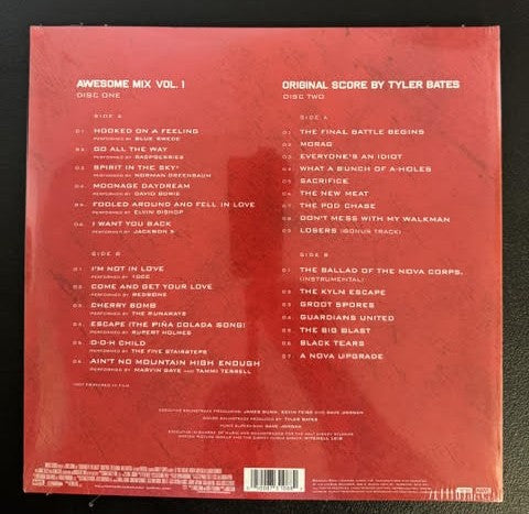 Various, Tyler Bates – Guardians Of The Galaxy (Songs From The Motion Picture) (2 x Vinyl, LP, Deluxe Edition, 2014, Hollywood Records D002054901)
