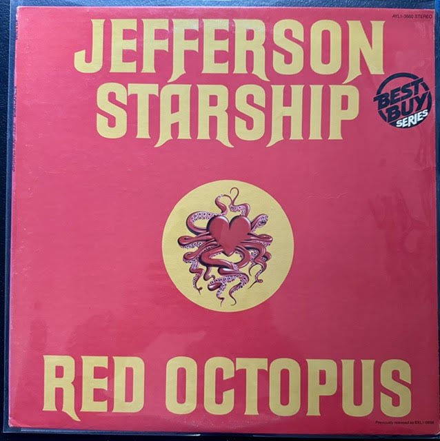 Jefferson Starship – Red Octopus (Vinyl, Grunt AYL1-3660) - Maple City Music