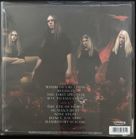 Decapitated – Winds Of Creation (Vinyl, LP, Album, Reissue, Repress, Red Transparent & Orange Merge, 25th Anniversary, 2025, Earache MOSH658LPOD)