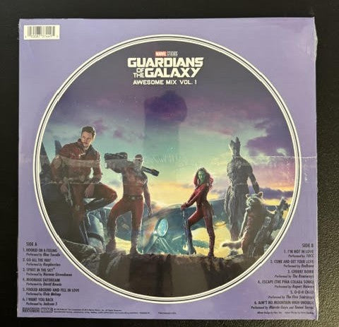 Various – Guardians Of The Galaxy: Awesome Mix Vol. 1 (Vinyl, LP, Album, Compilation, Limited Edition, Picture Disc, Reissue, Hollywood Records D002688101)