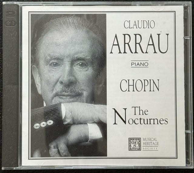 Claudio Arrau – Chopin: The Nocturnes (2CD, 1993, Musical Heritage Society 523422A) - Maple City Music