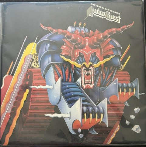 Judas Priest – Defenders Of The Faith (LP, Album, Pitman Pressing, 1984, Columbia FC 39219)
