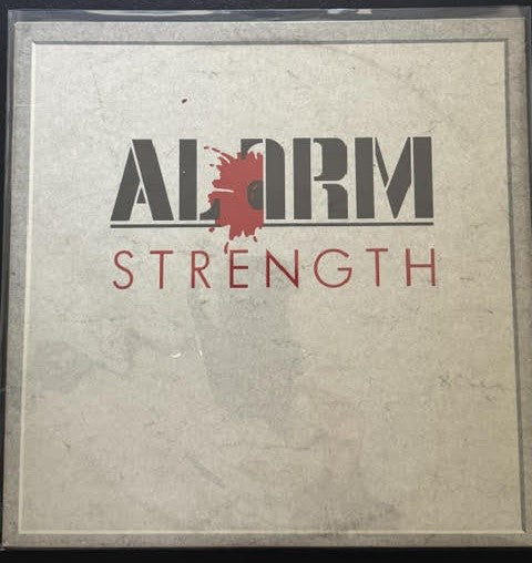 The Alarm – Strength (LP, Album, Stereo, Gloversville Pressing, 1985, I.R.S. Records IRS-5666)