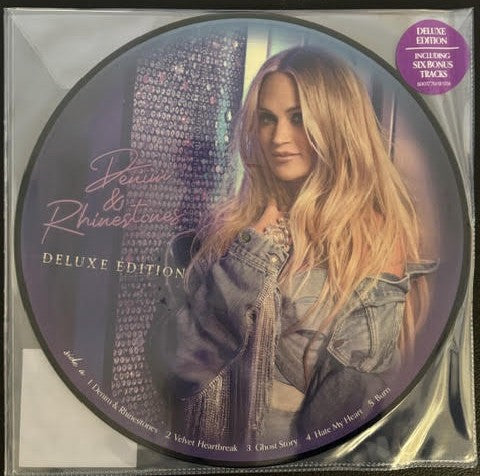 Carrie Underwood – Denim & Rhinestones (Deluxe Edition) (2×Vinyl, LP, Picture Disc, 2023, Capitol Records Nashville B0037761-01 ST02)