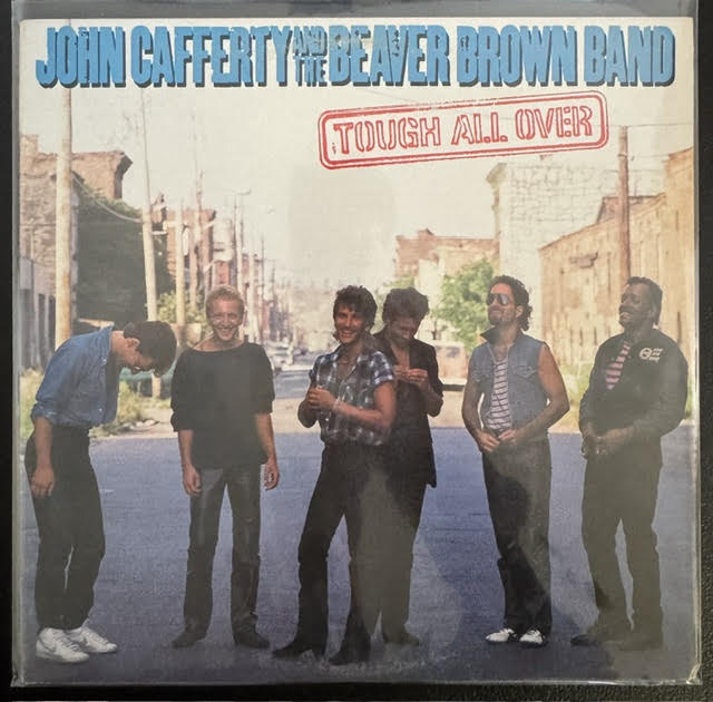 John Cafferty And The Beaver Brown Band – Tough All Over (LP, Album, Pitman Pressing, 1985, Scotti Bros. Records FZ 39405)